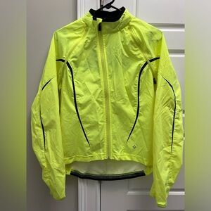 Specialized Hybrid Cycling Jacket Vest Convertible Women's M Zip Off Sleeves